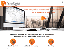 Tablet Screenshot of freesightweb.com
